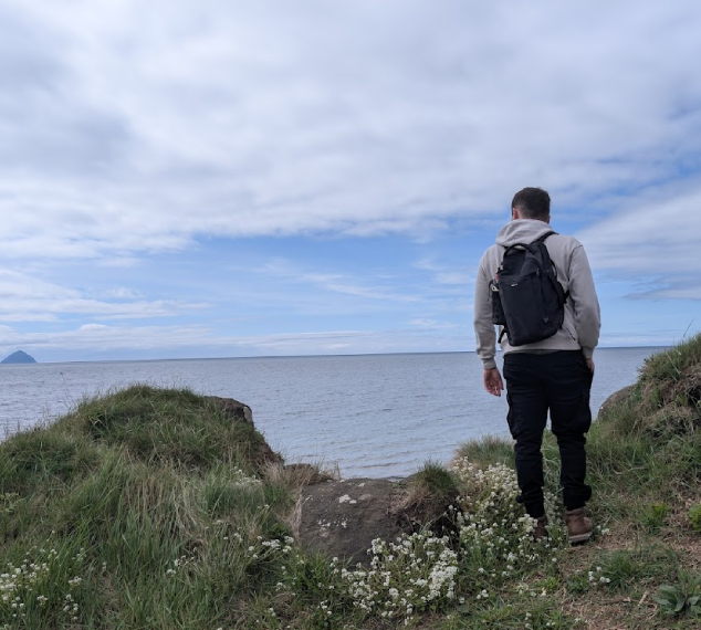 A photo from Arran taken during a walk on the island.